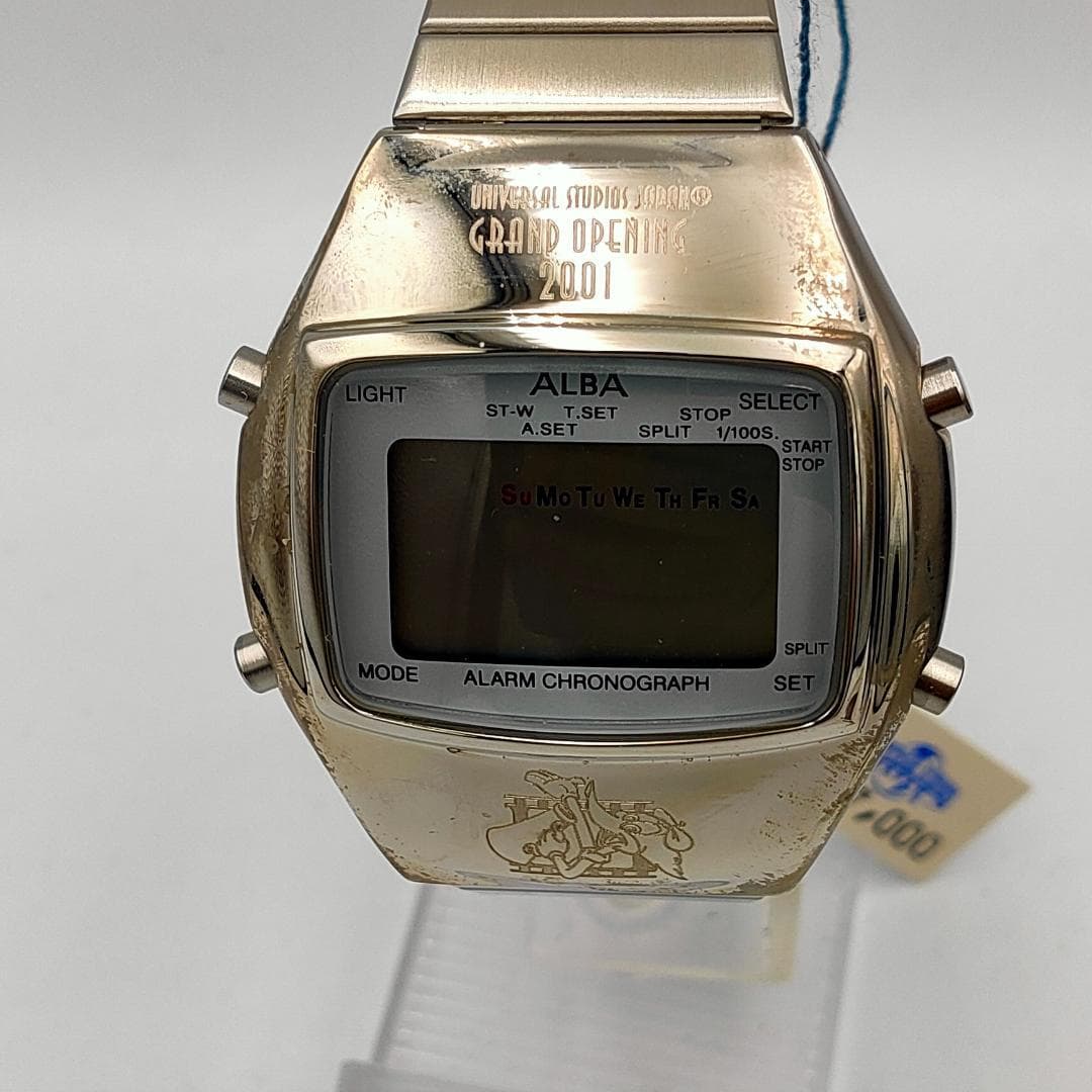 ALBA Alba Y735 Universal Studios Japan Grand Opening 2001 Limited Edition Watch