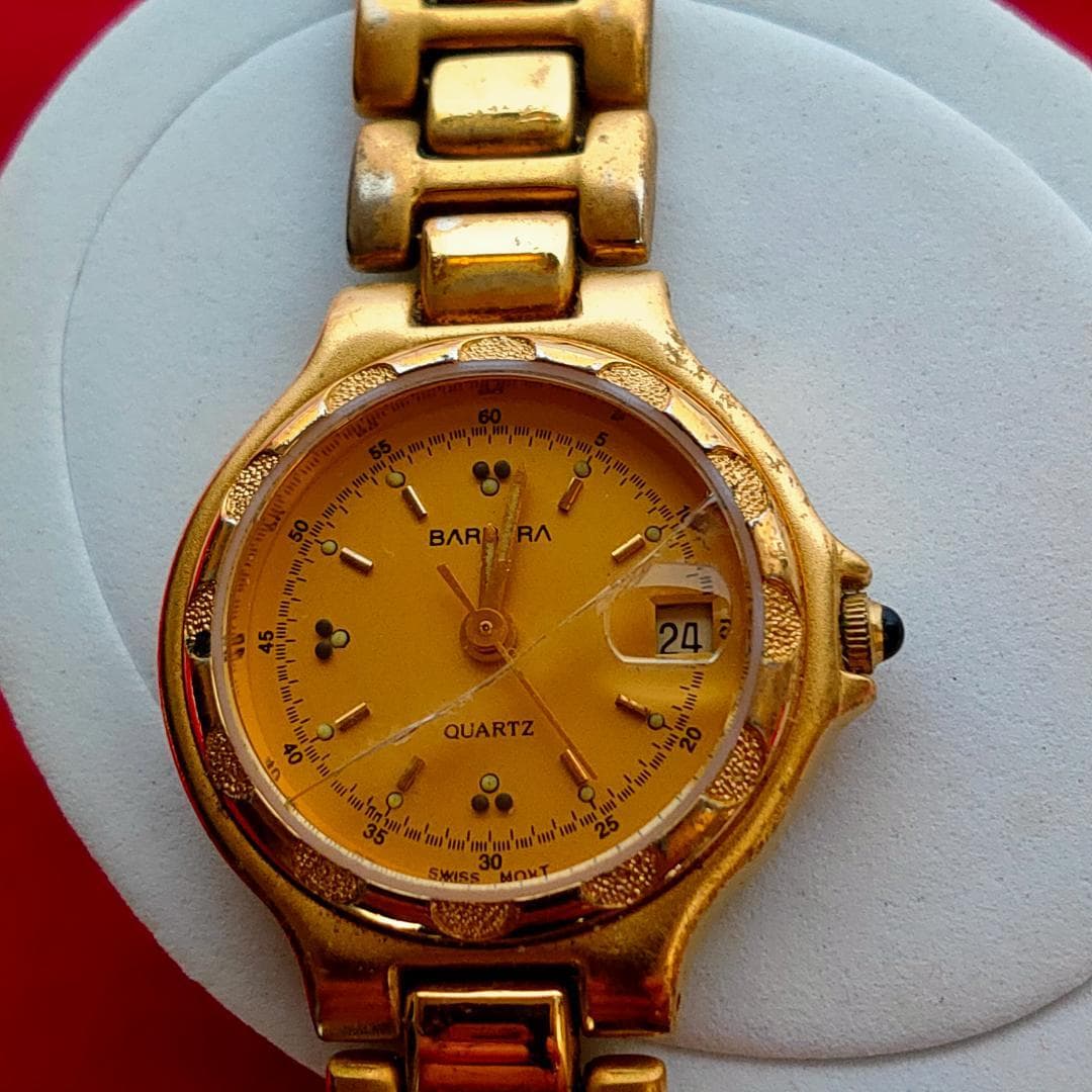 BARBERA Barbera 1110 Ladies Gold-Tone Quartz Watch