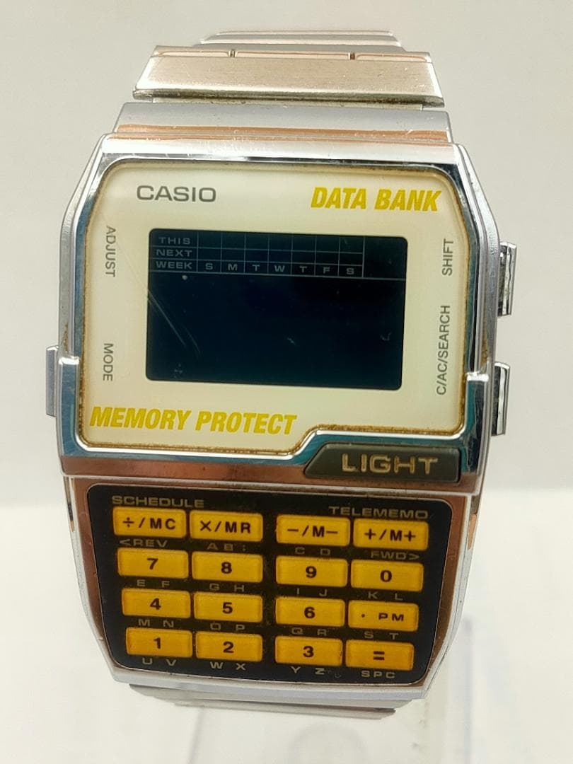 CASIO Casio Data Bank DBC-1500 Module 1477 Dead battery Watch