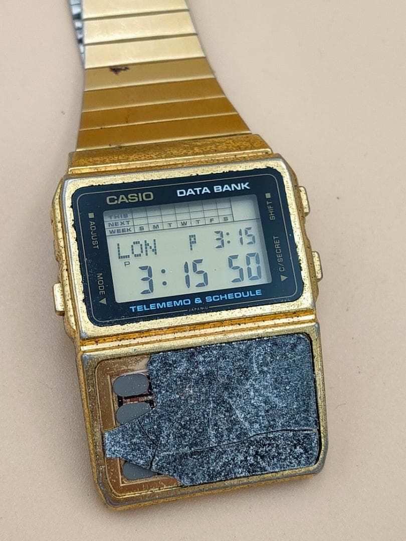 CASIO Casio Data Bank DBC-610 Module 676 Digital Calculator Watch