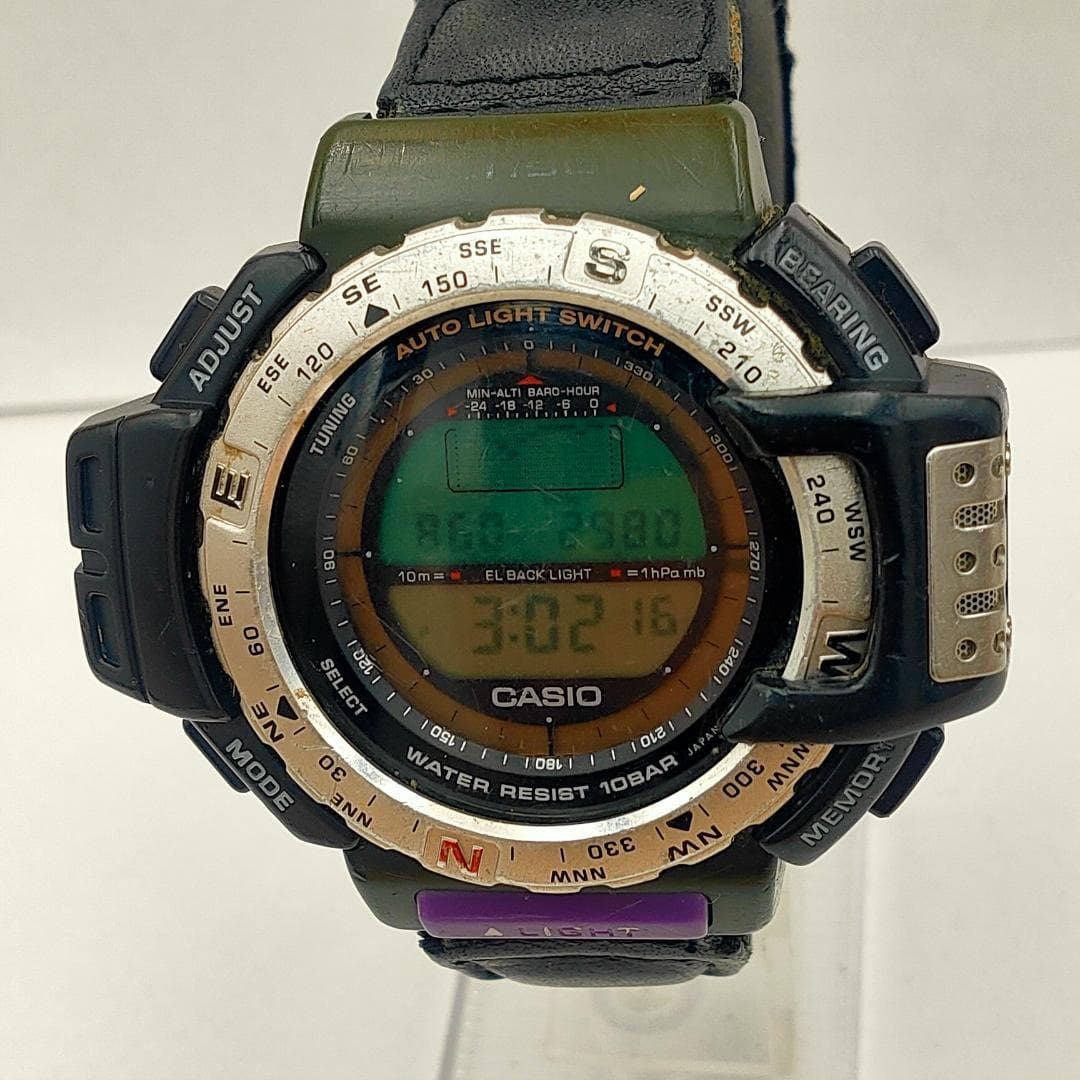 Casio AS-IS Casio PROTREK PRT-40 Mod.1471 Triple Sensor Watch | Japan