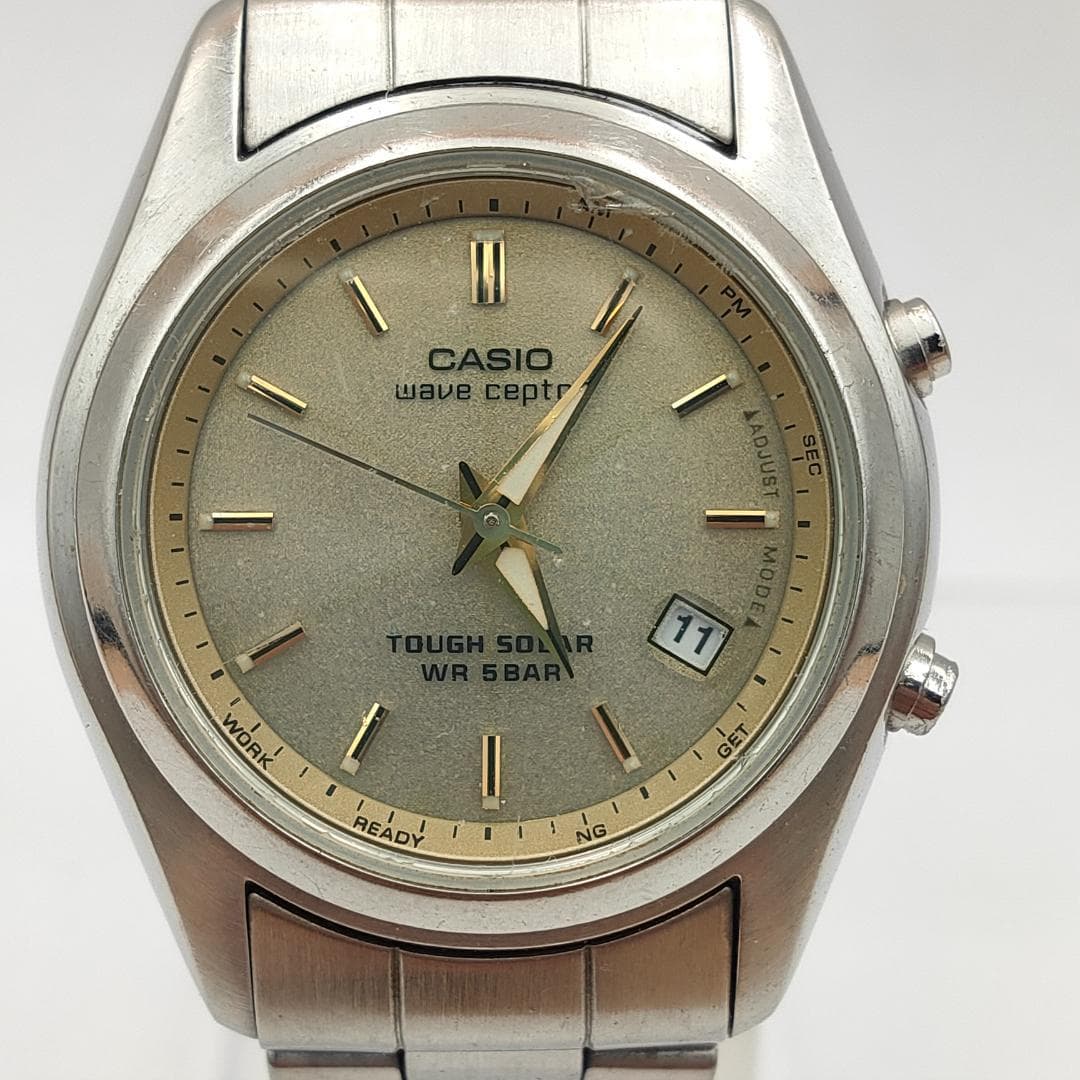 CASIO Vintage CASIO Wave Ceptor Tough Solar Wristwatch – Working