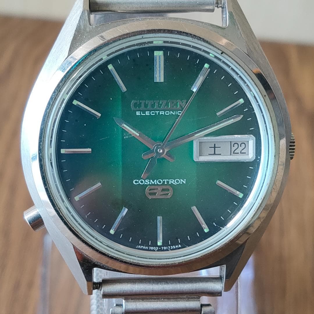 Citizen Citizen Cosmotron GX 7803 Cal.7803 Quartz Battery Watch | Japan