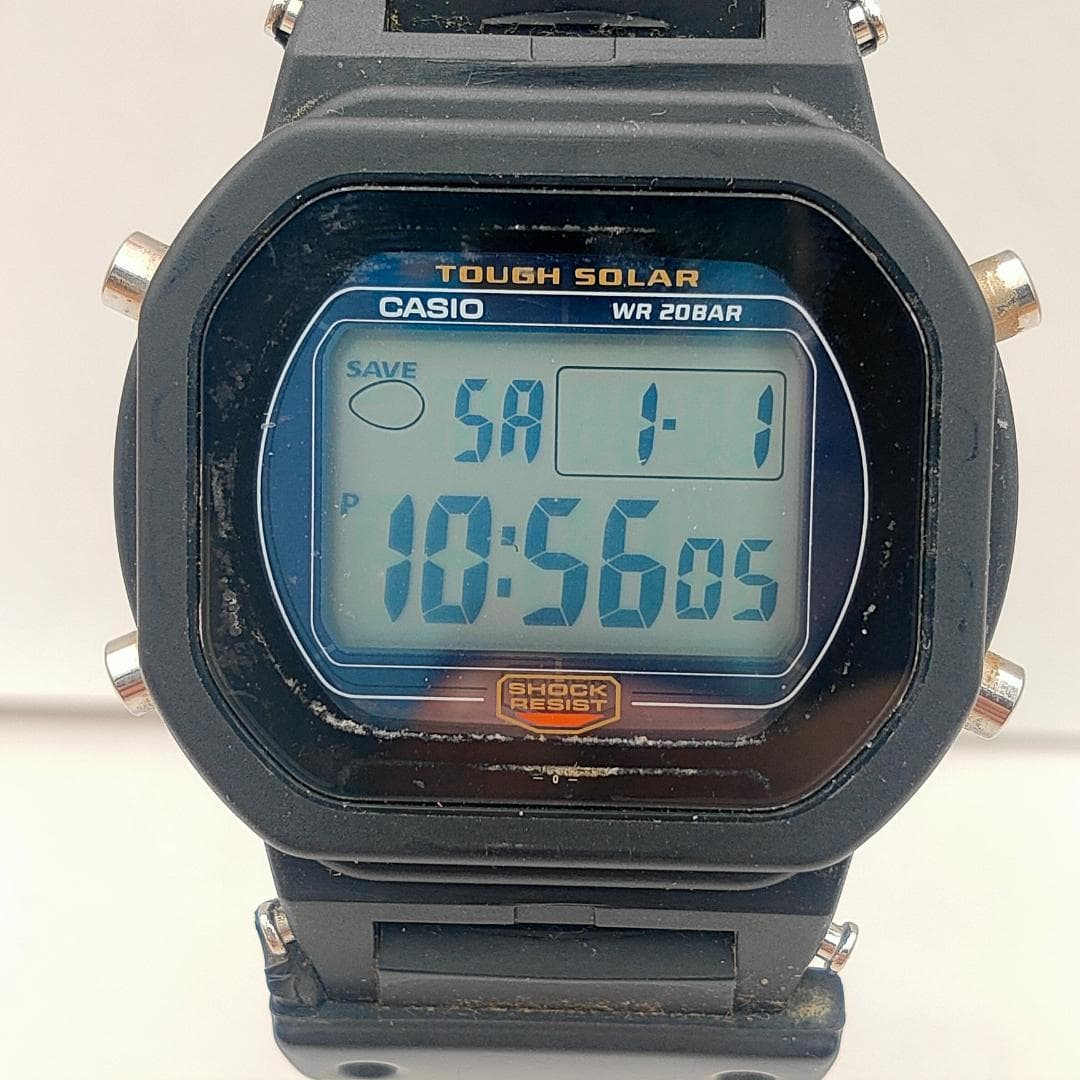 G-Shock Vintage CASIO G-SHOCK G-5700 Tough Solar Wristwatch – As-Is/Junk