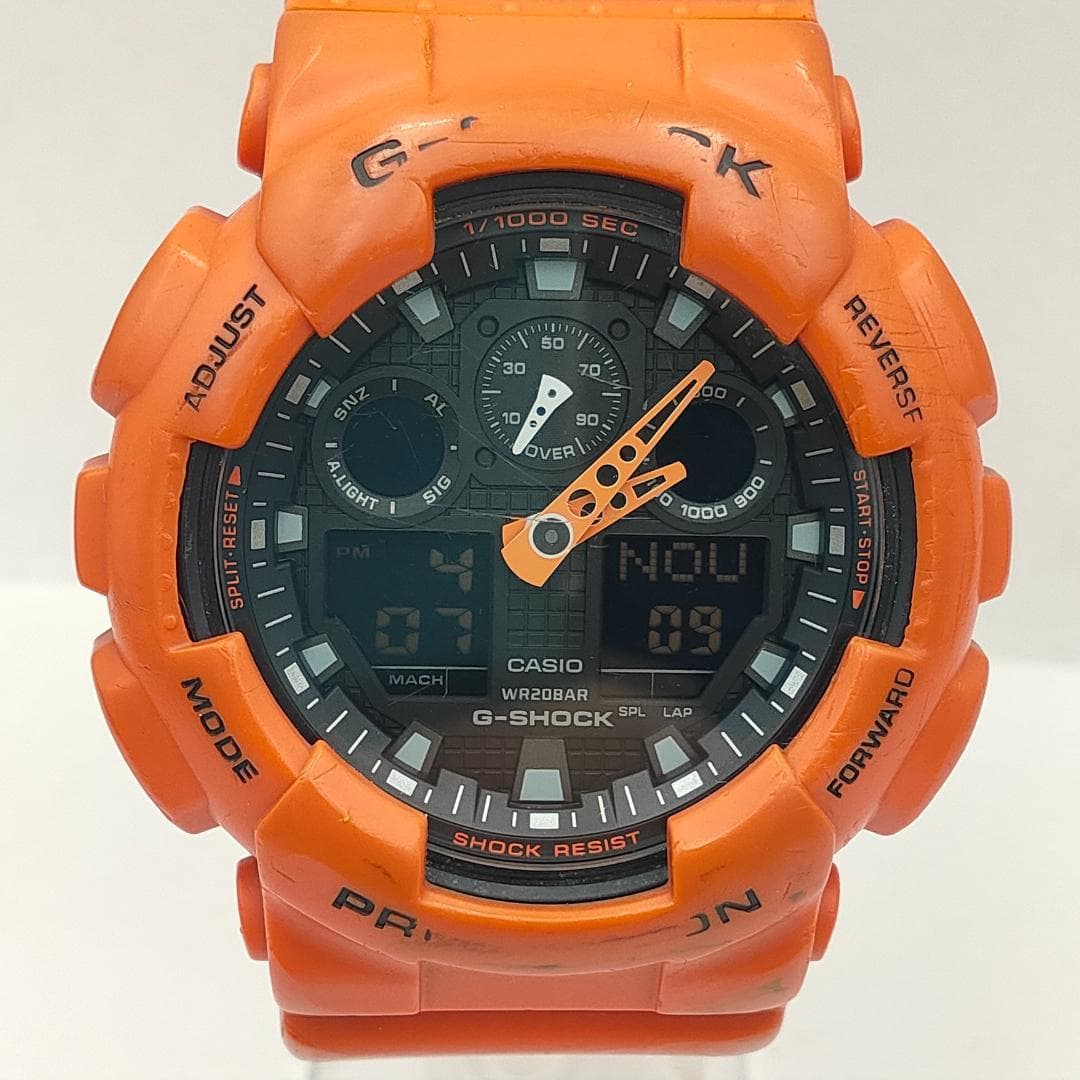 G-Shock Casio G-Shock GA-100L Military Layered Orange Ana-Digi Watch