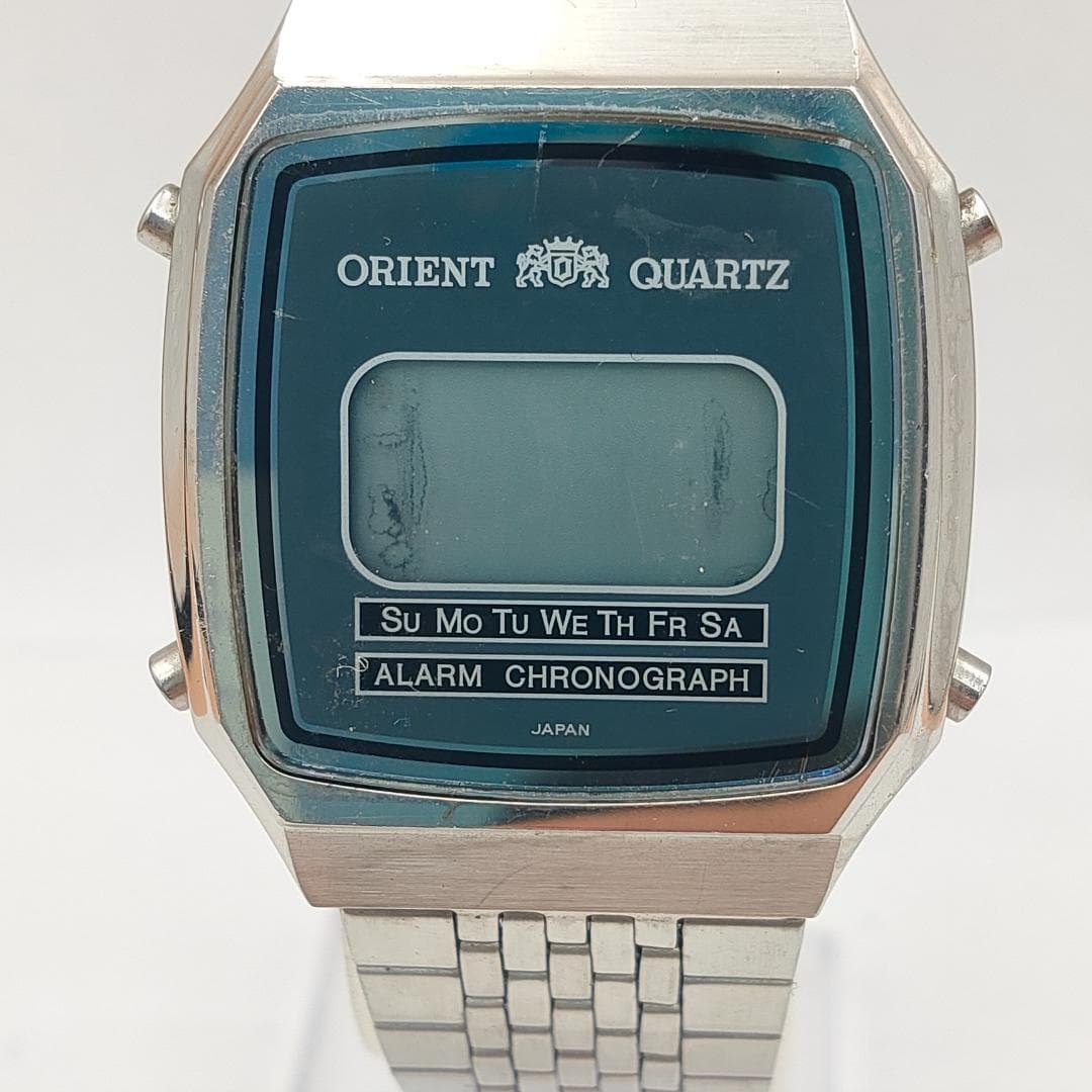 ORIENT Orient G 760103-40 Vintage Digital Alarm Chronograph Quartz Watch | Japan
