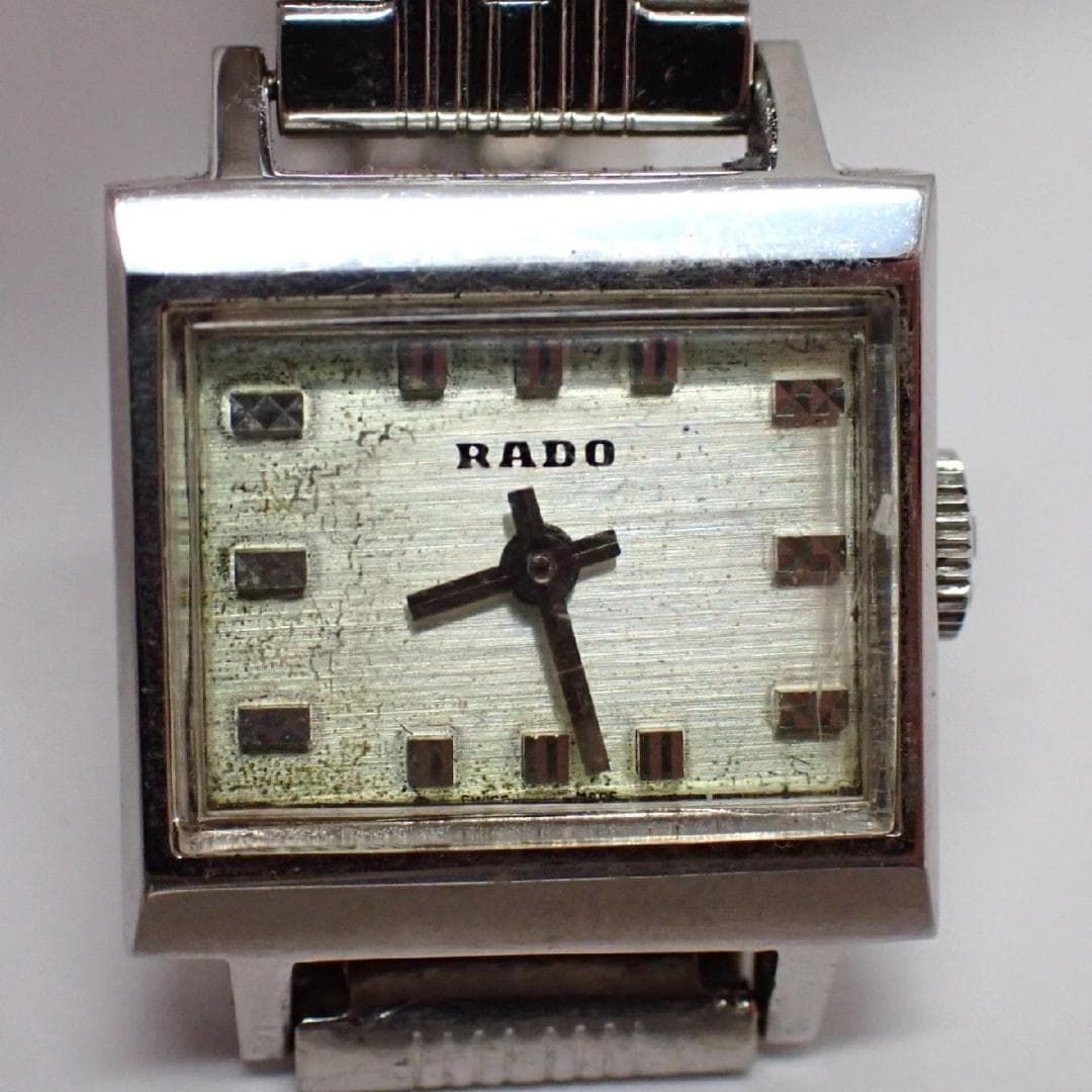 RADO RADO 5468 Square Hand-Wound Mechanical Ladies Watch | Swiss Made