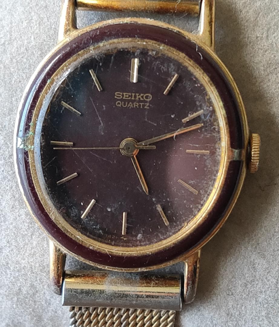 SEIKO SEIKO 1421-584A R Cal.1421 Quartz Battery Watch | Japan