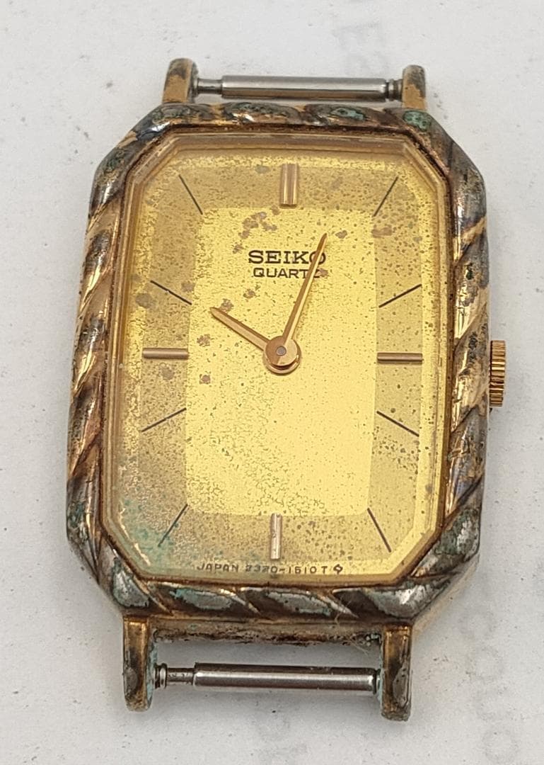 SEIKO Seiko 2320-5449 Gold-Tone Quartz Watch Head | Japan