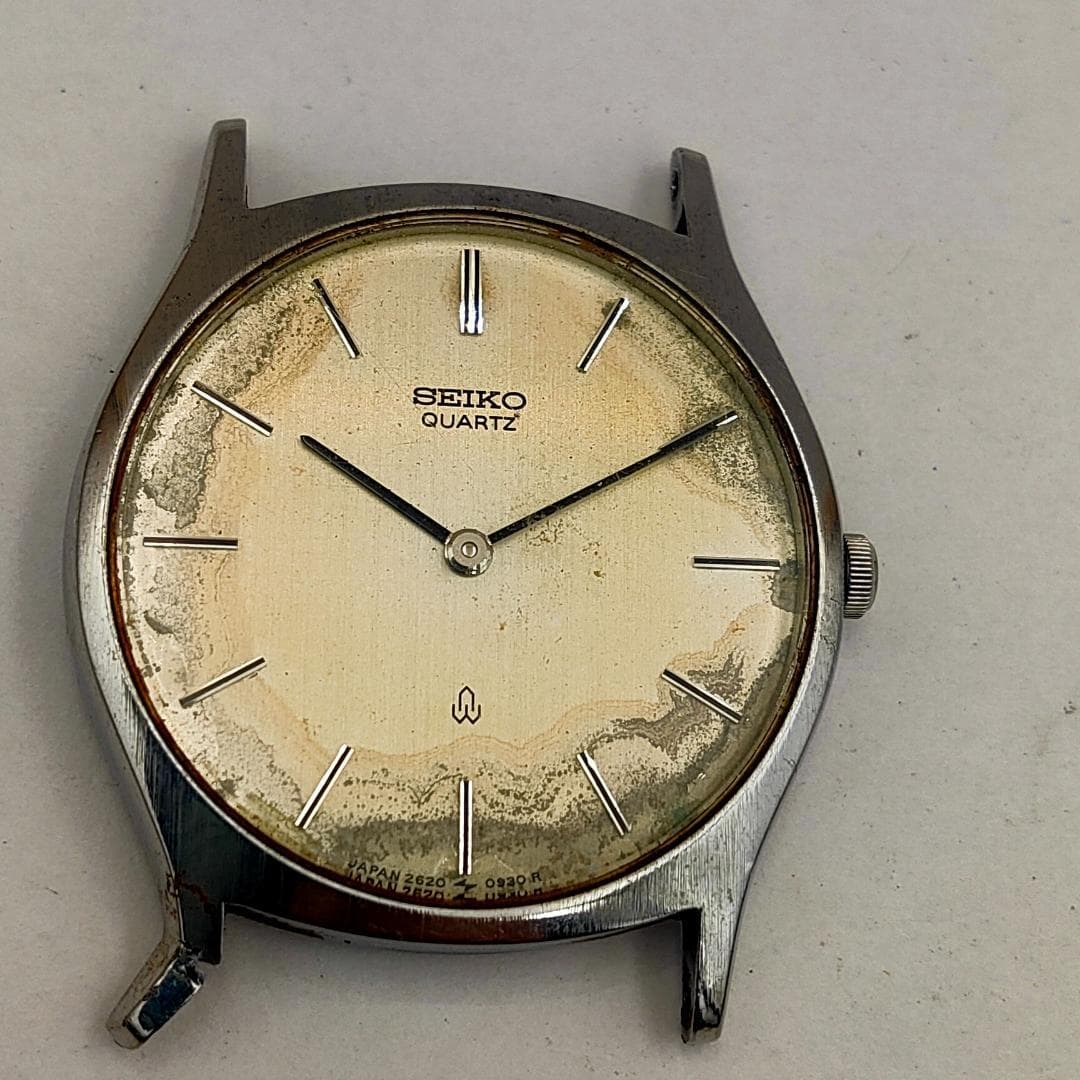 SEIKO Seiko Chariot 2620-0170 Ultra-Thin Dress Quartz Watch | Japan