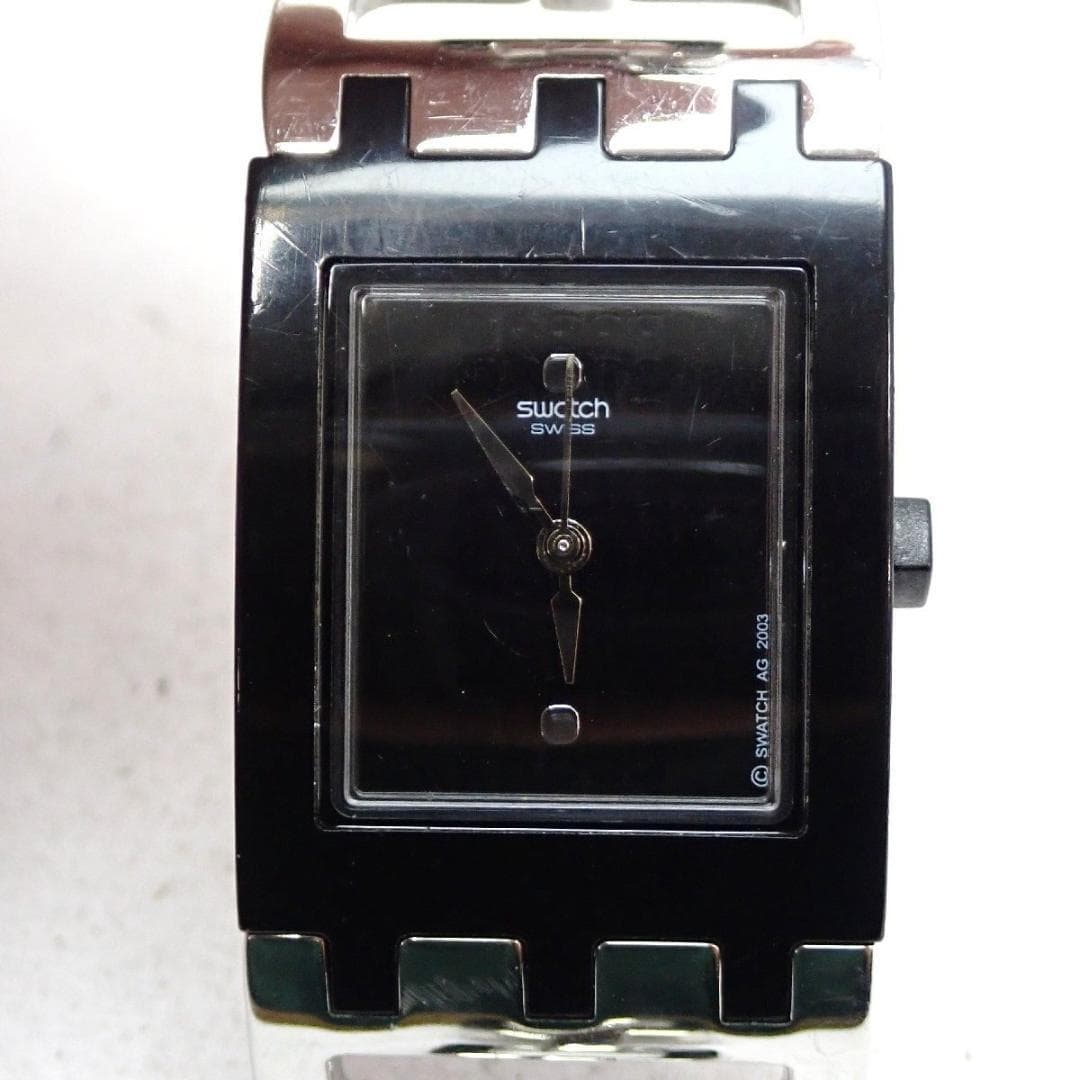 Swatch Swatch Ladies Square-Link Bracelet Quartz Watch | Swiss Made