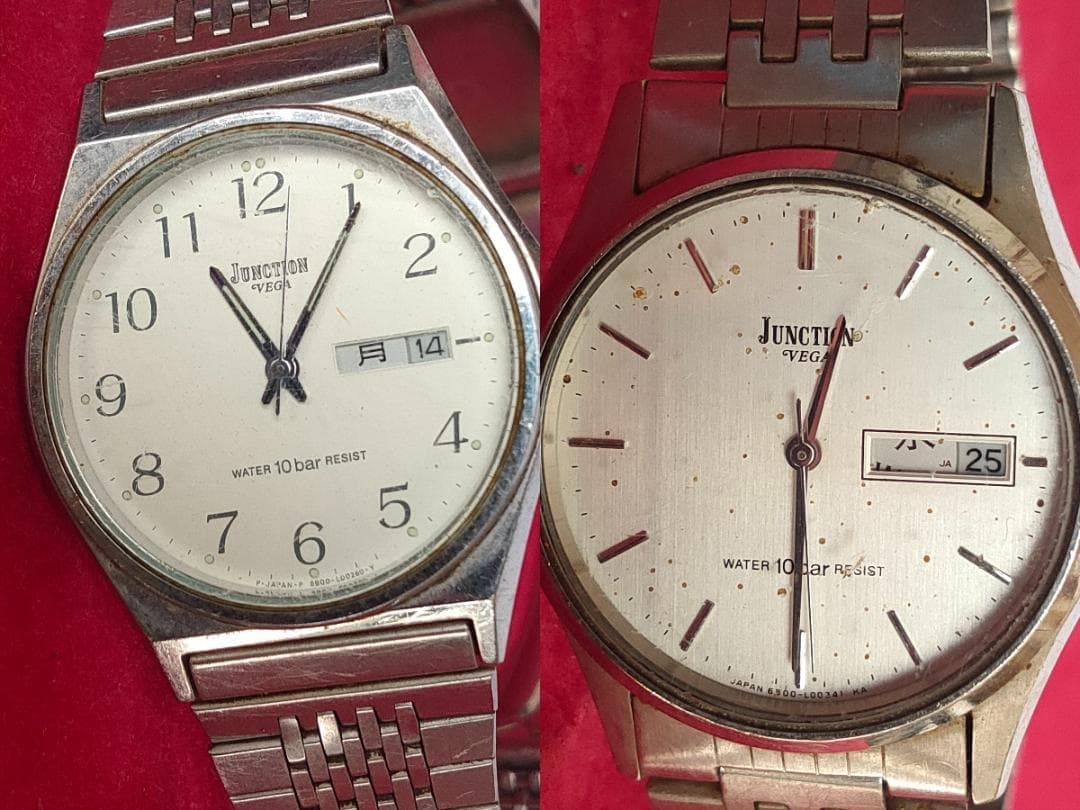 VEGA VEGA Junction GN-4W-38 Day-Date Quartz Watch Lot 2pcs | Japan