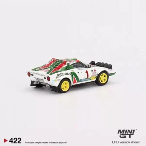 MINI GT 1:64 Model Car Lancia Stratos HF 1977 Rally MonteCarlo Winner #1