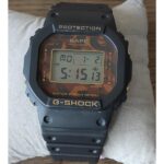 Pre-owned CASIO G-Shock x Bathing Ape BAPE DW-5600VT Camo Limited Edition Wristwatch for Men