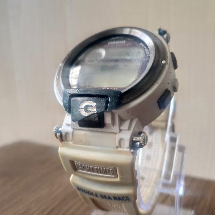 Pre-owned Casio G-Shock Raysman Tough Solar Data Memory YACHT TIMER DW-9350MSJ 1581 Wristwatch For Men Junk