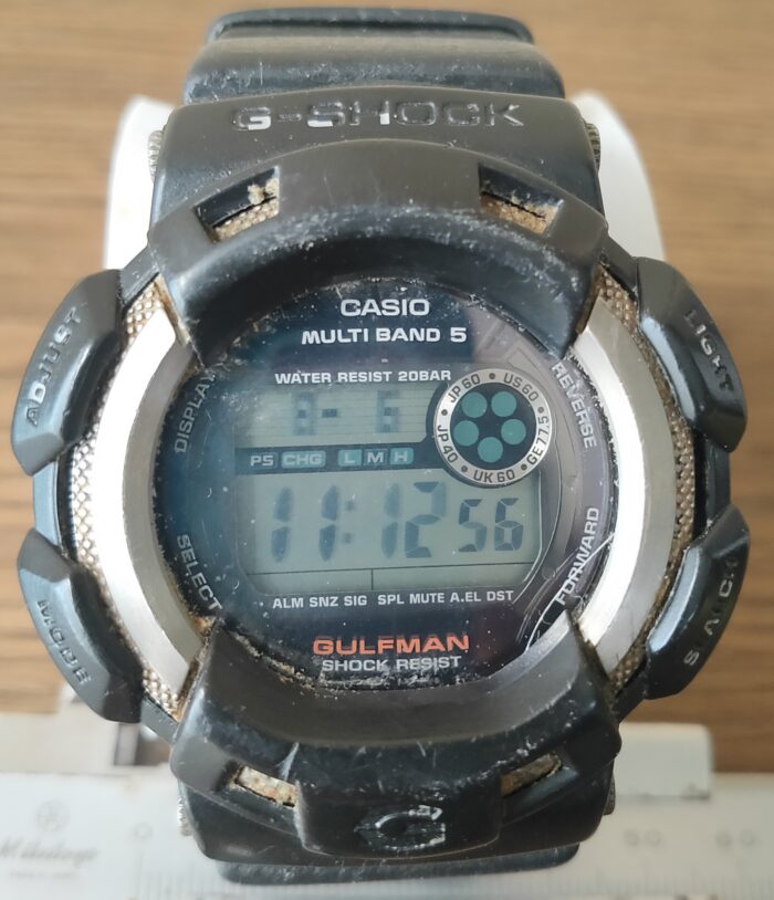 Casio G-Shock Gulfman Multiband 5 Shock Resist GW-9100 Module: 3089 Wristwatch for Men