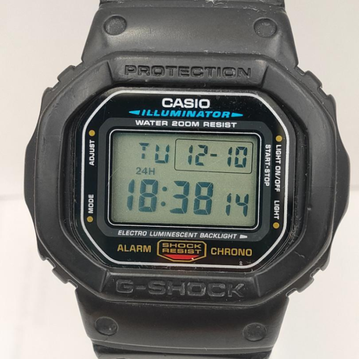 CASIO G-SHOCK DW-5600E Men’s Wristwatch Pre-Owned