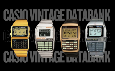 Why Casio's Vintage Databank Watches Remain Coveted Classics