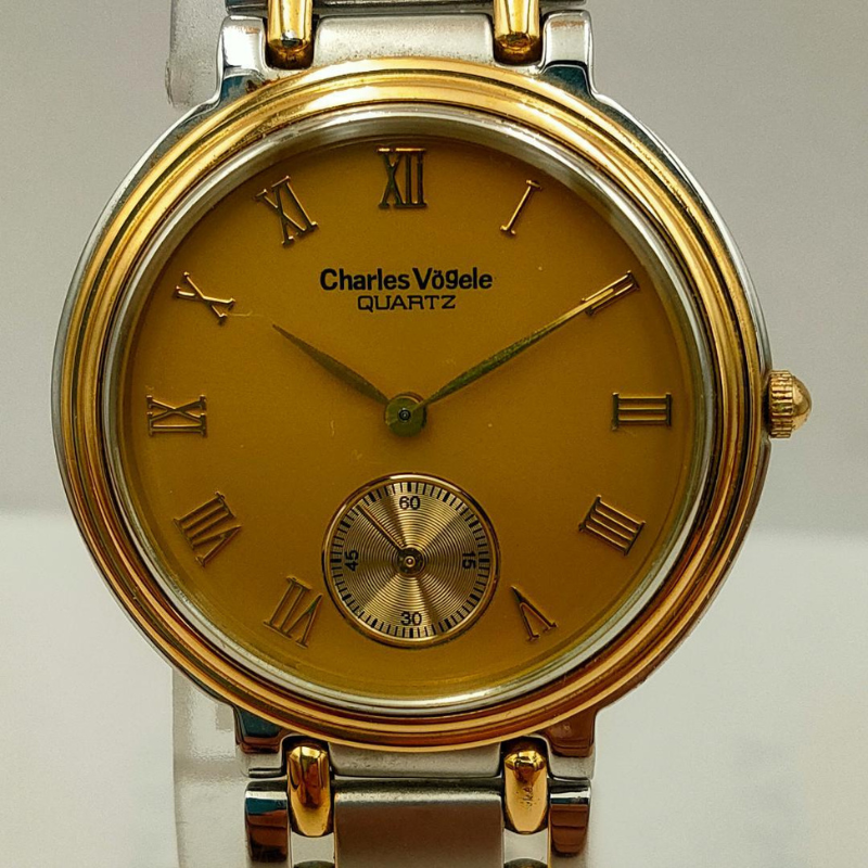 Charles Vogele Gold Dial