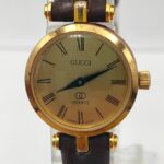 Gucci Quartz Gold Color Swiss Made
