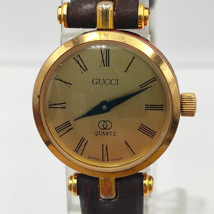 Gucci Quartz Gold Color Swiss Made